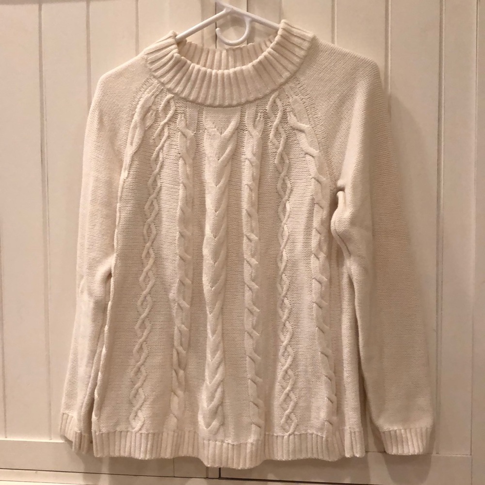 White sweater